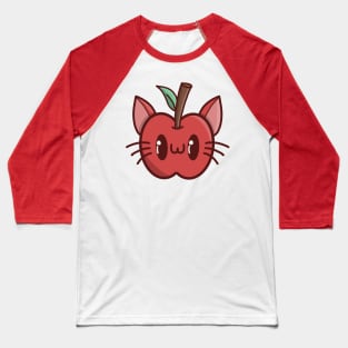 Appurr (Apple cat) Baseball T-Shirt